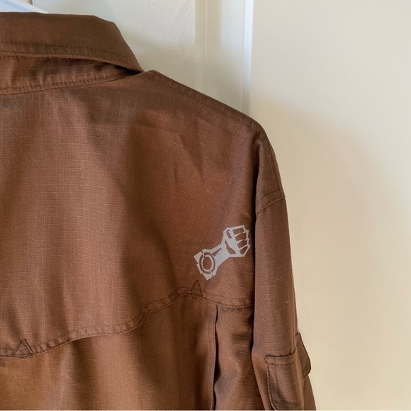 Motorfist Pilot Brown Jacket Size Medium - Picture 13 of 16